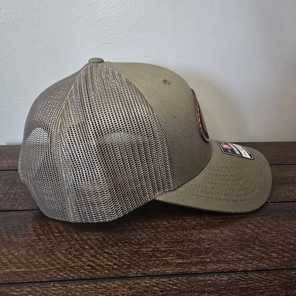 NWT Richardson Original 112 Trucker Adjustable Snap Mesh Hat Green Weston Ryder - Picture 3 of 12